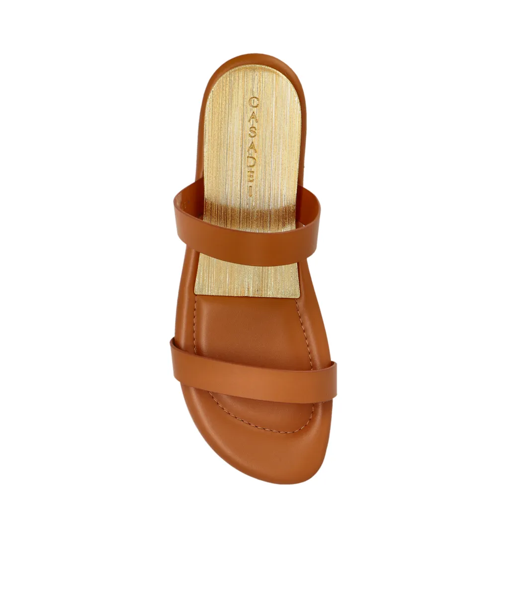 Casadei Double Strap Slides