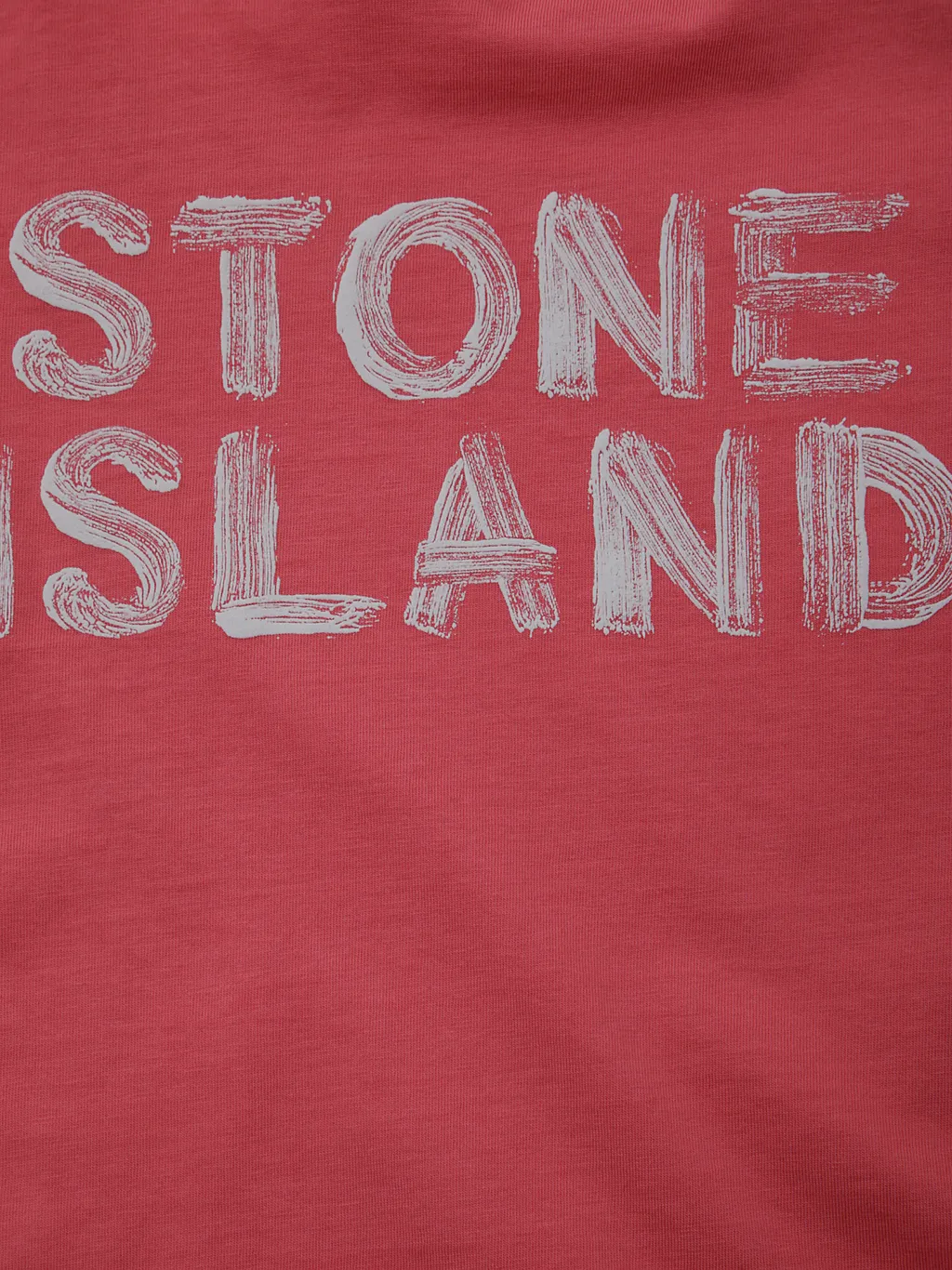 Stone Island Junior Logo Printed Crewneck T-Shirt