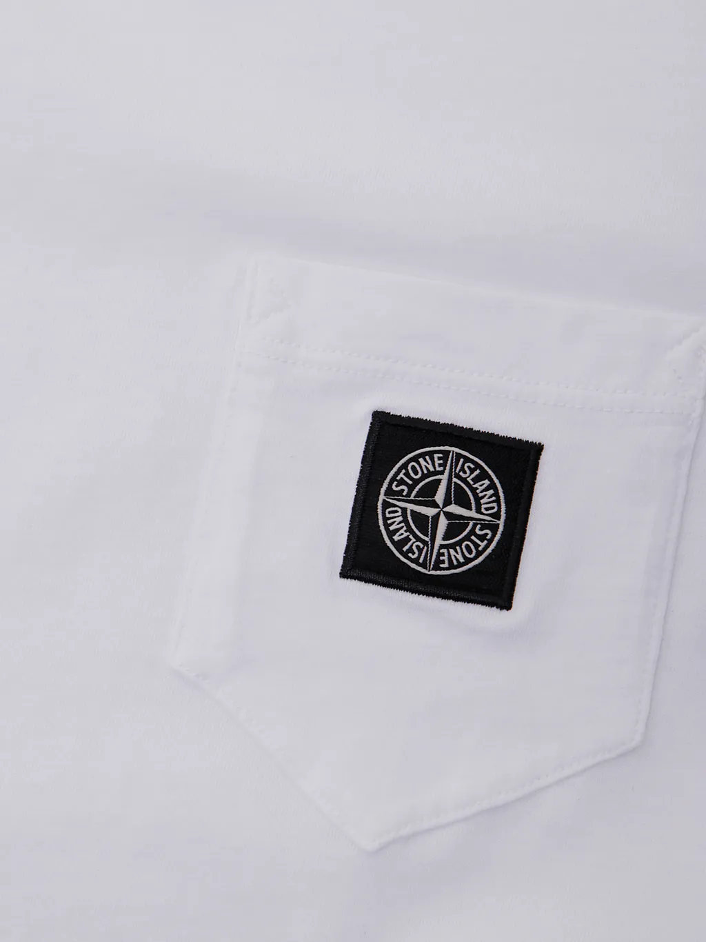 Stone Island Junior Logo Patch Crewneck T-Shirt