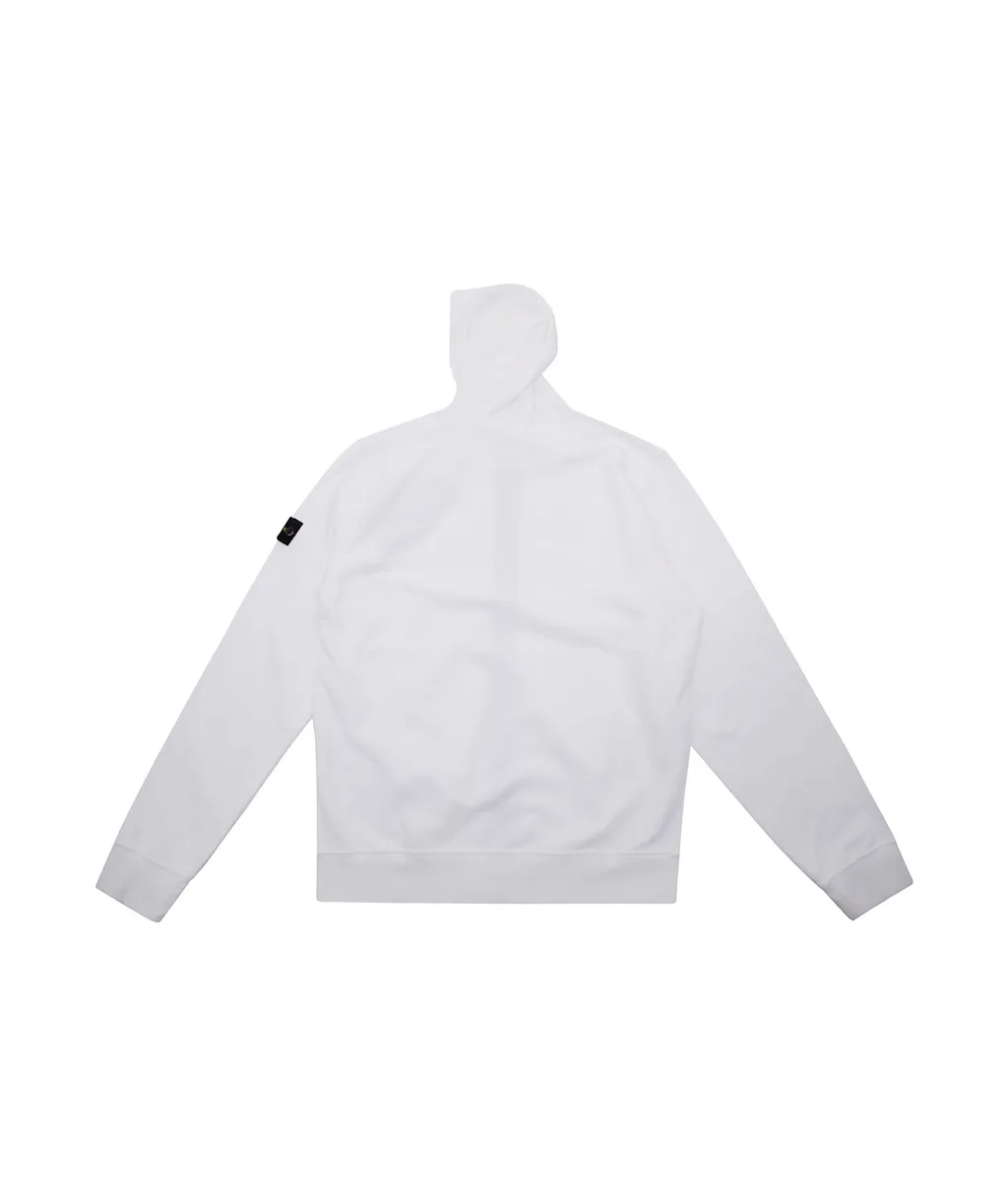 Stone Island Junior Logo-Patch Zipped Hoodie