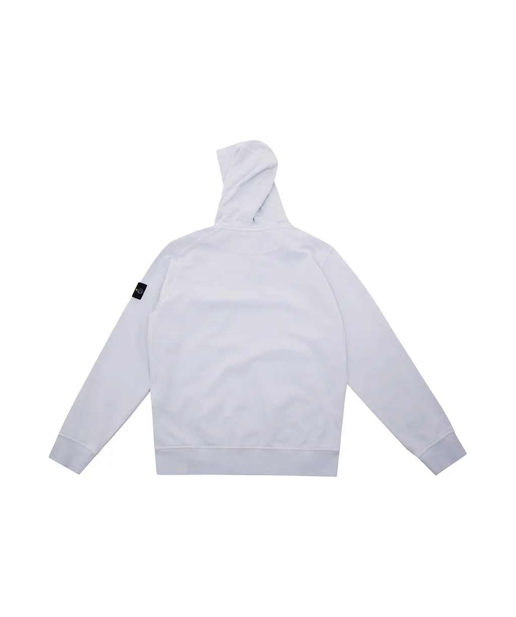 Stone Island Junior Logo-Patch Zipped Hoodie