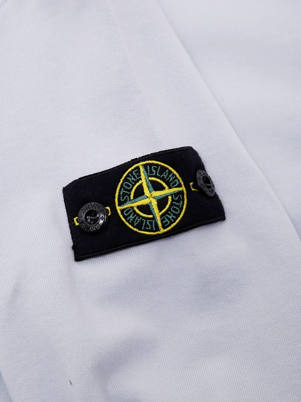 Stone Island Junior Logo-Patch Zipped Hoodie
