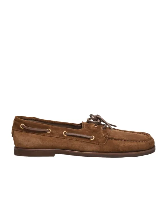 Gianvito Rossi Vande Leopard Printed Slip-On Boat Shoes