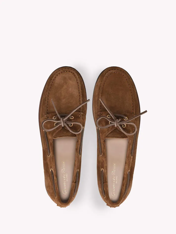 Gianvito Rossi Vande Leopard Printed Slip-On Boat Shoes