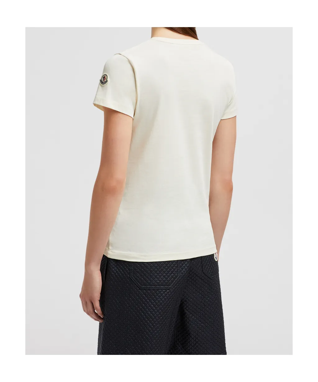 Moncler Logo Detailed Crewneck T-Shirt