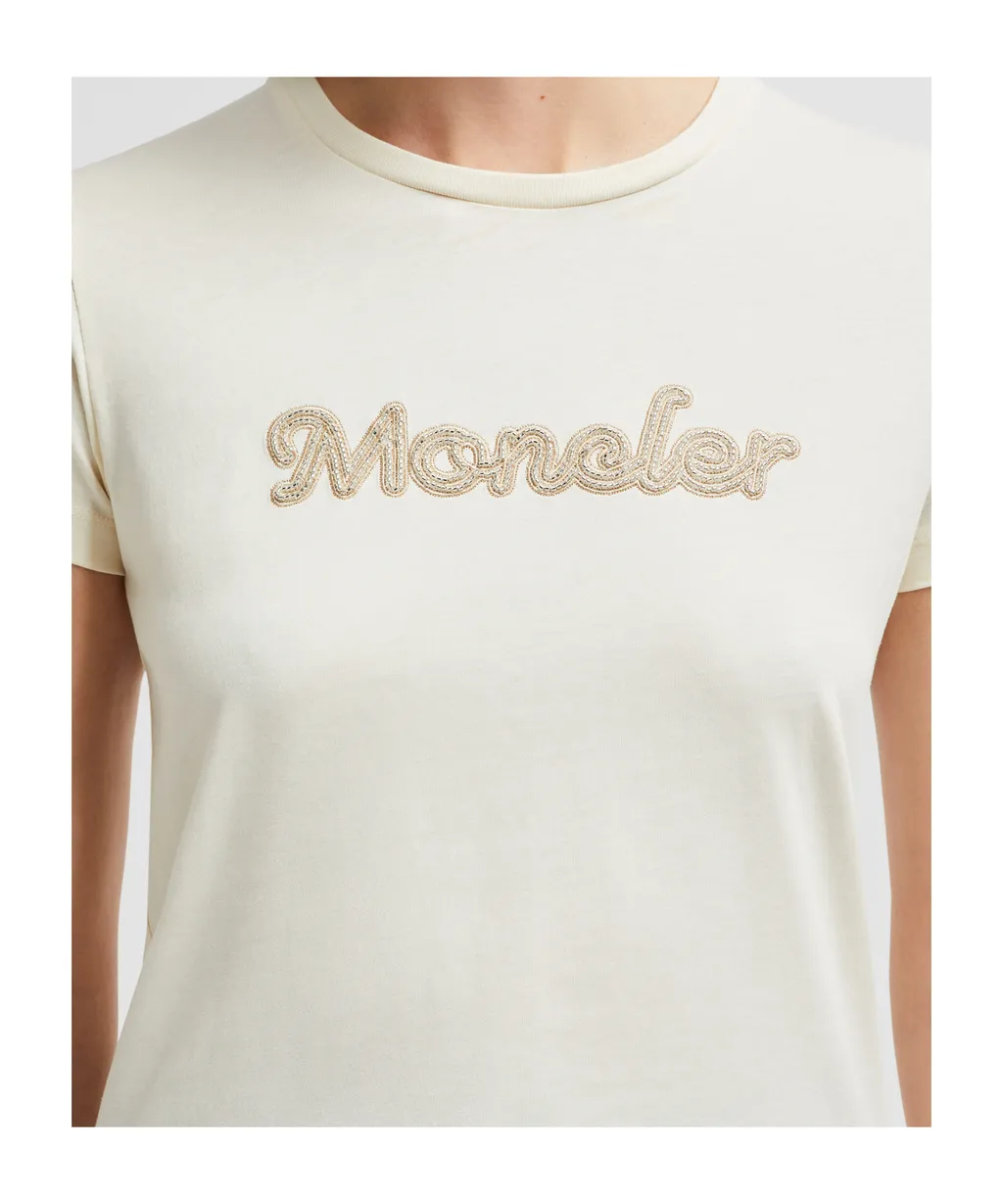 Moncler Logo Detailed Crewneck T-Shirt
