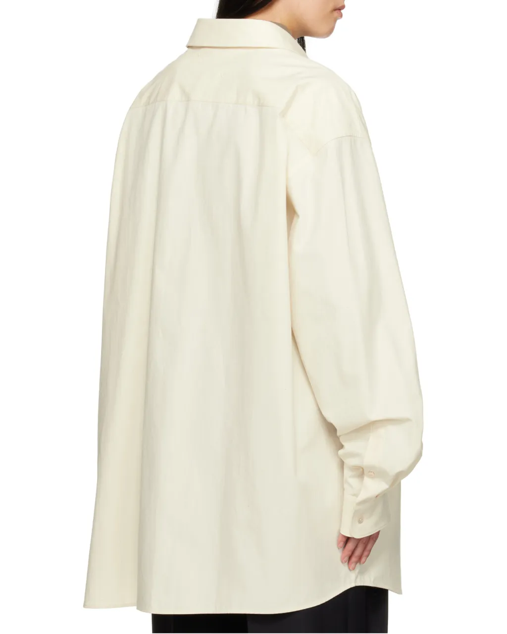 Maison Margiela Oversized Curved Hem Shirt