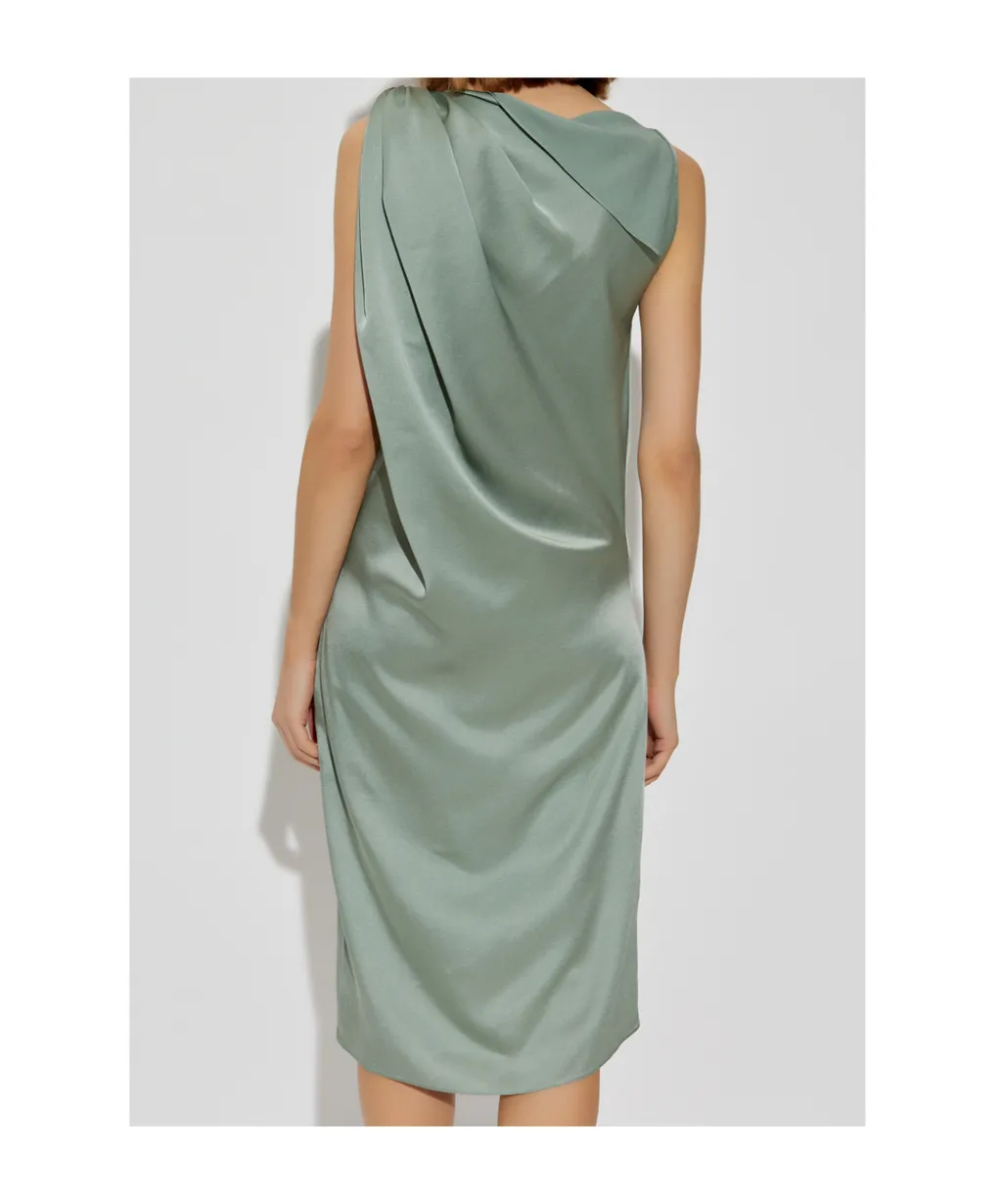 Lanvin Arpge Boat-Neck Dress
