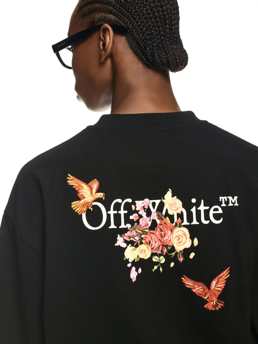 Off-White Fresco Bookish Crewneck T-Shirt