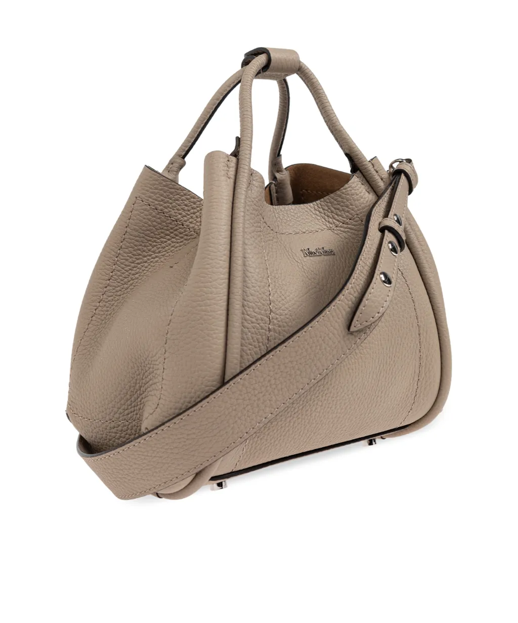 Max Mara Logo Plaque Top Handle Bag