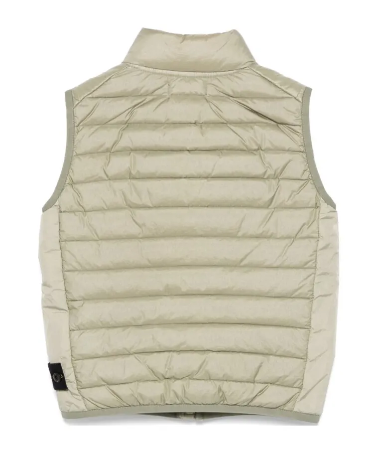 Stone Island Junior Zipped Padded Gilet