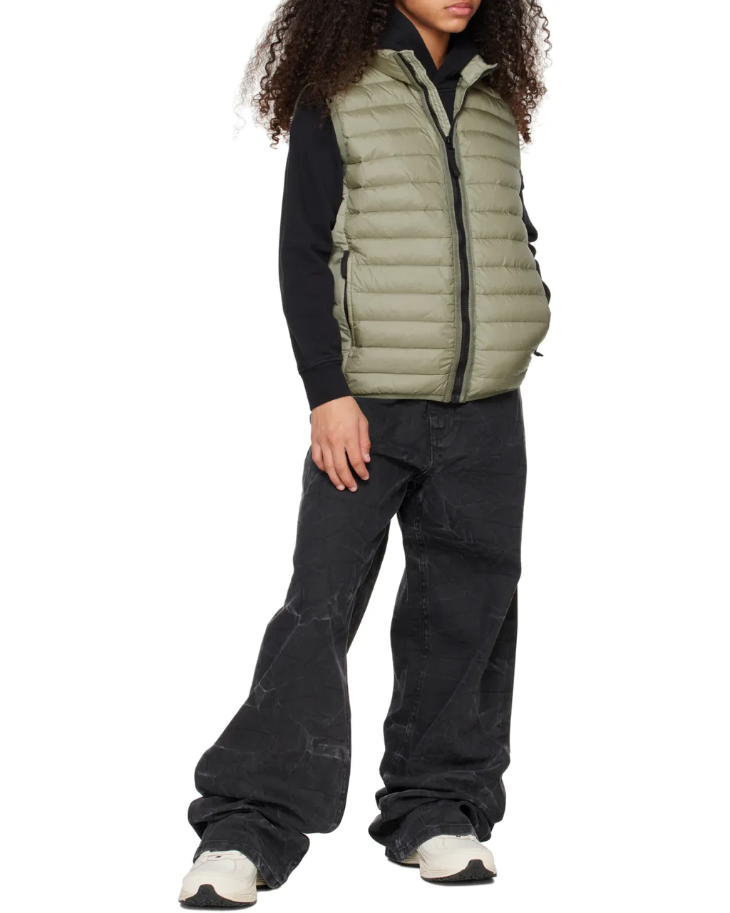 Stone Island Junior Zipped Padded Gilet