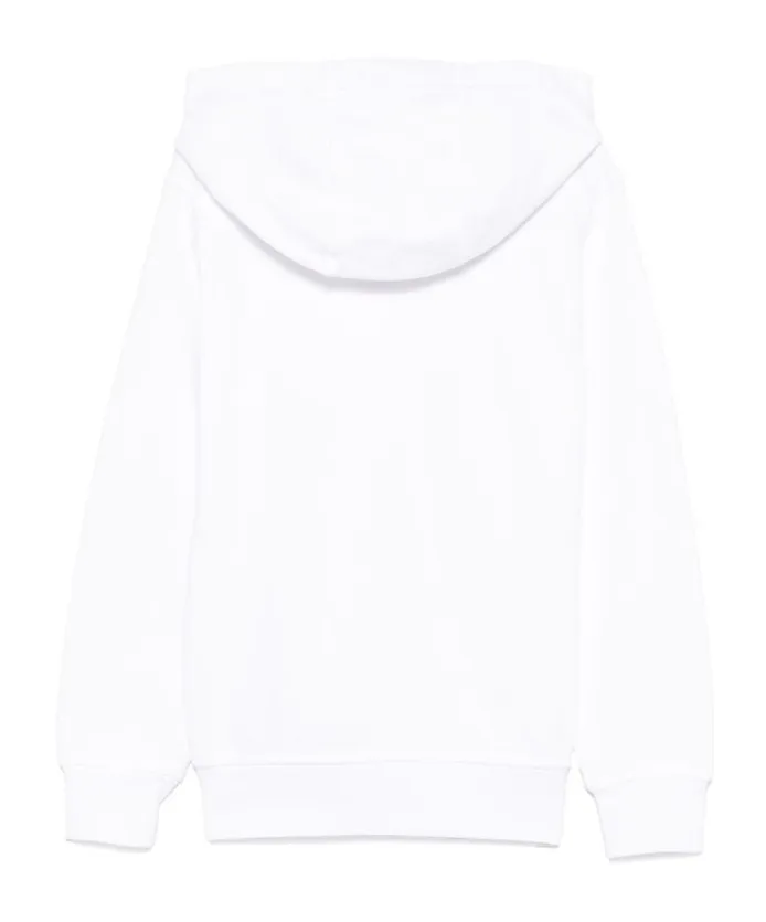 Compass-Motif Hoodie