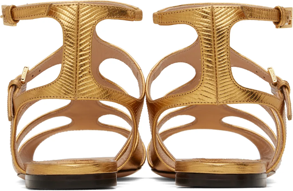 Leather Flat Sandals