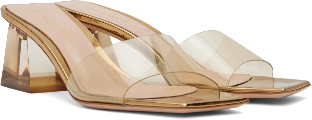 Cosmic High-Heeled Sandals