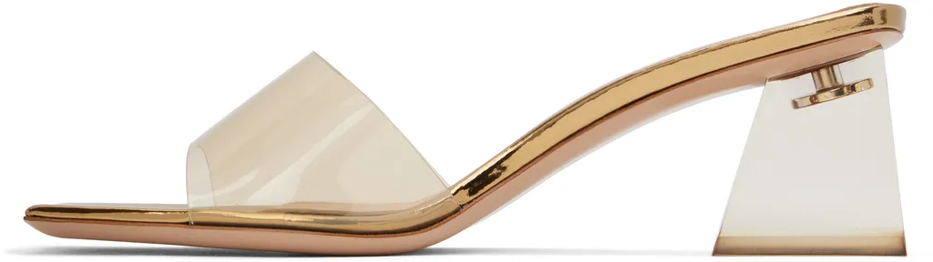 Cosmic High-Heeled Sandals
