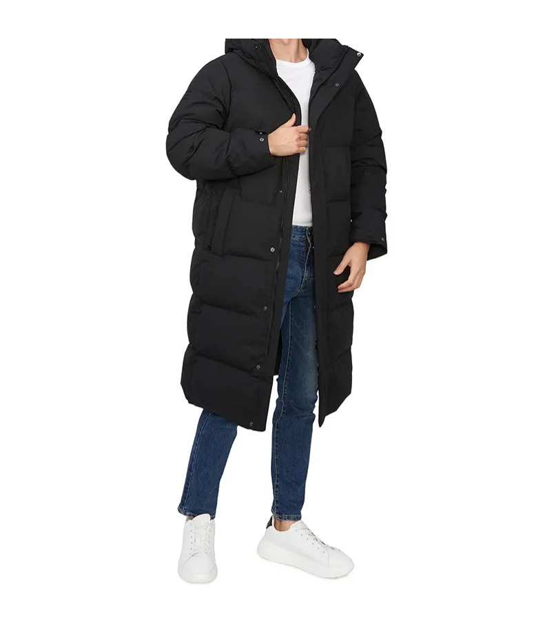 Long-Sleeved Down Jacket