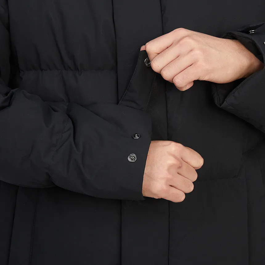 Long-Sleeved Down Jacket