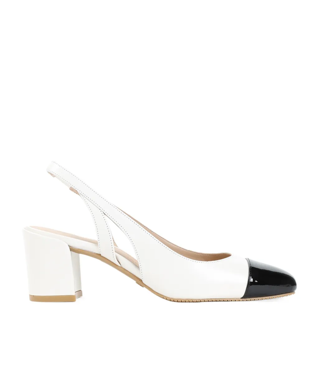 Thick Heeled Open-Heeled Sandals