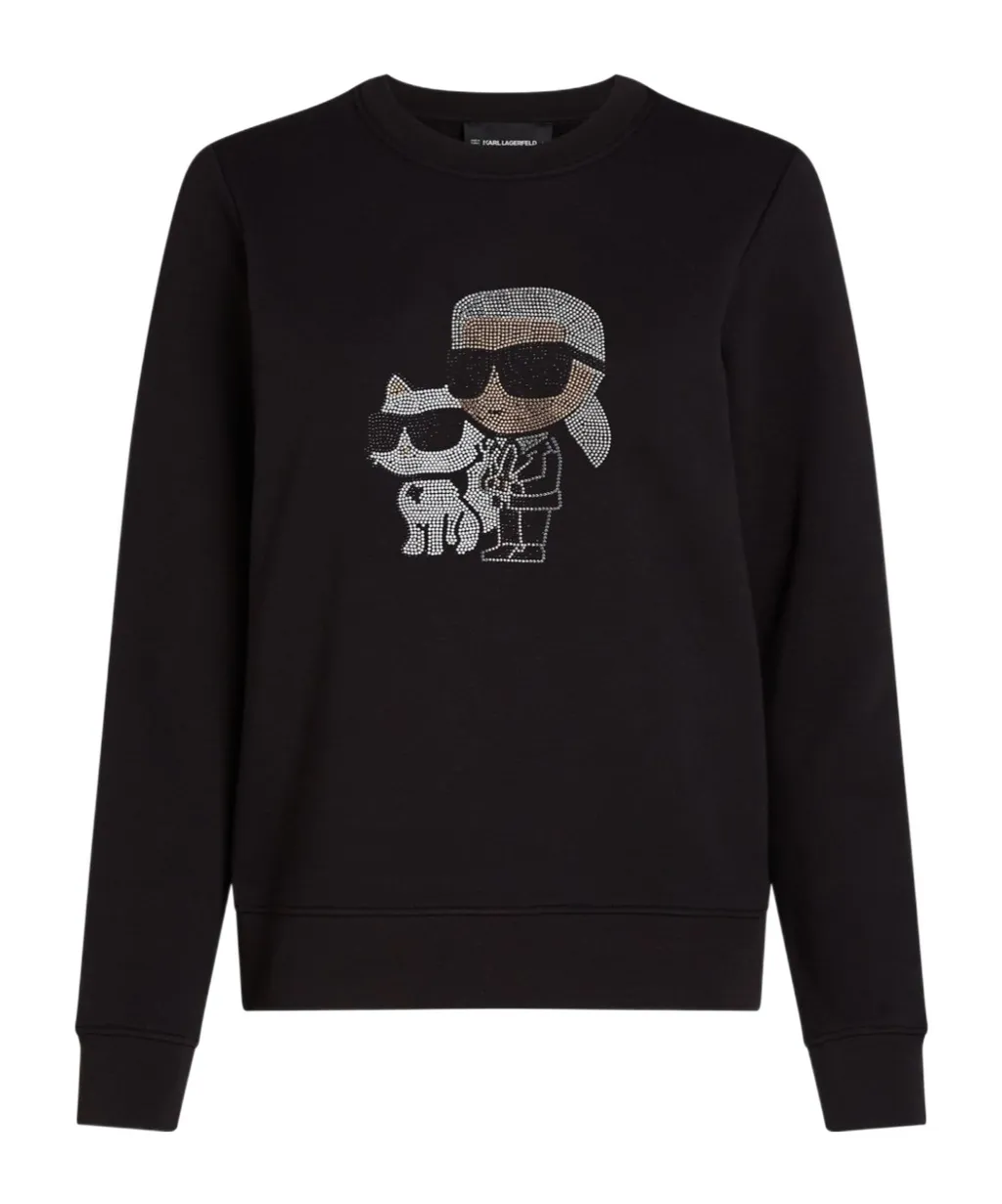 Karl Lagerfeld Graphic Crew Neck Sweater