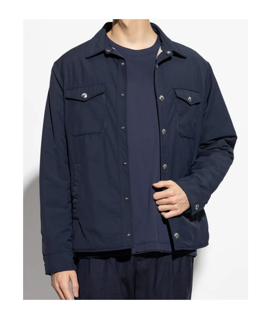Eleventy Classic Button-Up Jacket