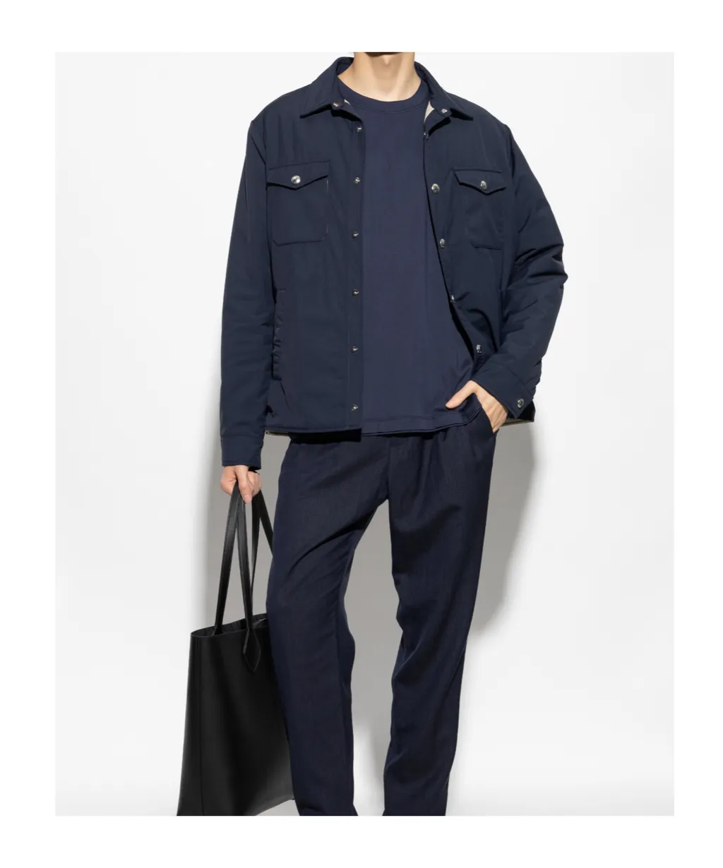 Eleventy Classic Button-Up Jacket