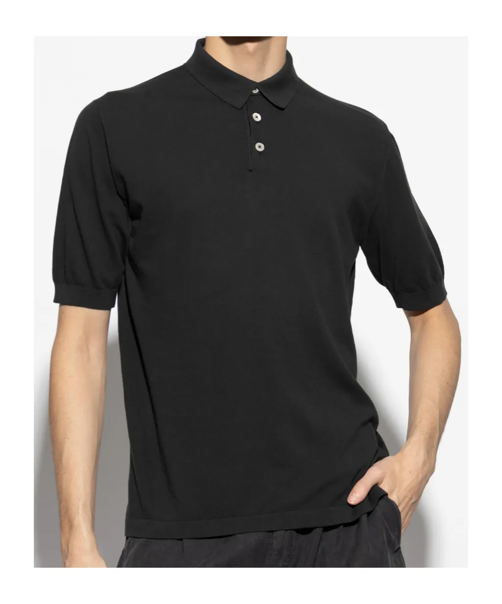 Eleventy Classic Button Polo Shirt