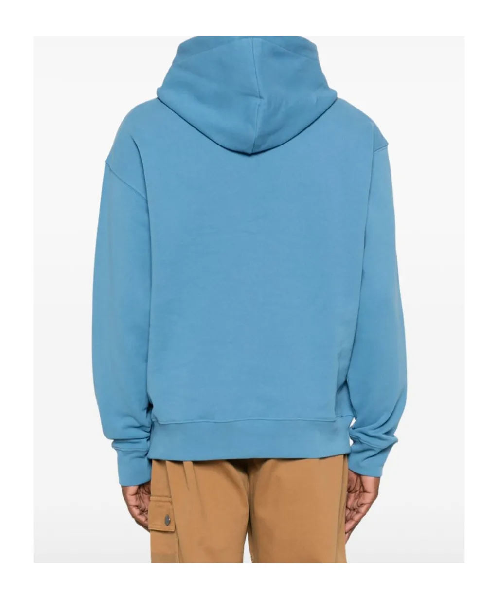 Logo-Embroidered Cotton Hoodie
