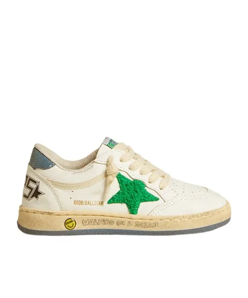 Golden Goose Kids Star Detailed Lace-Up Sneakers