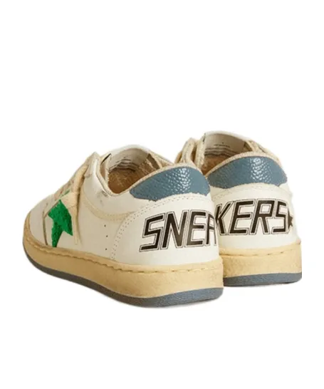 Golden Goose Kids Star Detailed Lace-Up Sneakers