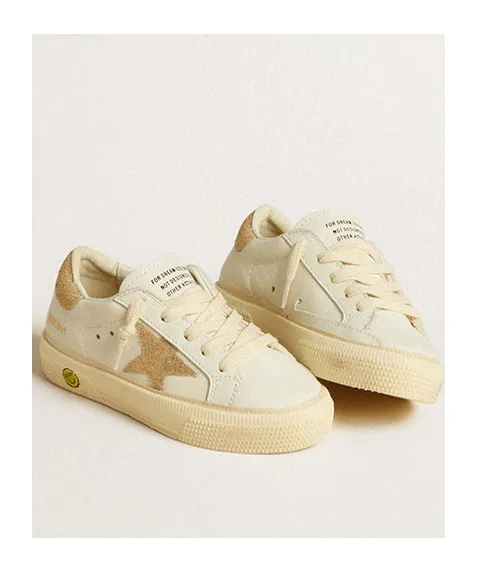 Golden Goose Kids May Low Sneakers