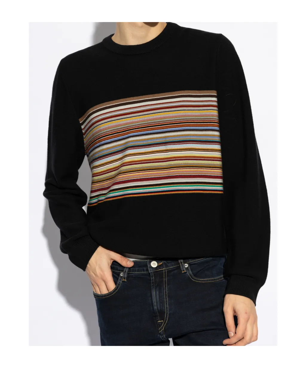 Paul Smith Wool Sweater With Crew Neck