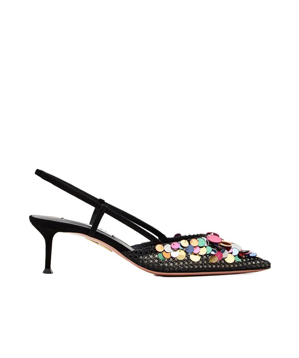 Aquazzura Can Can Pointed-Toe Pumps