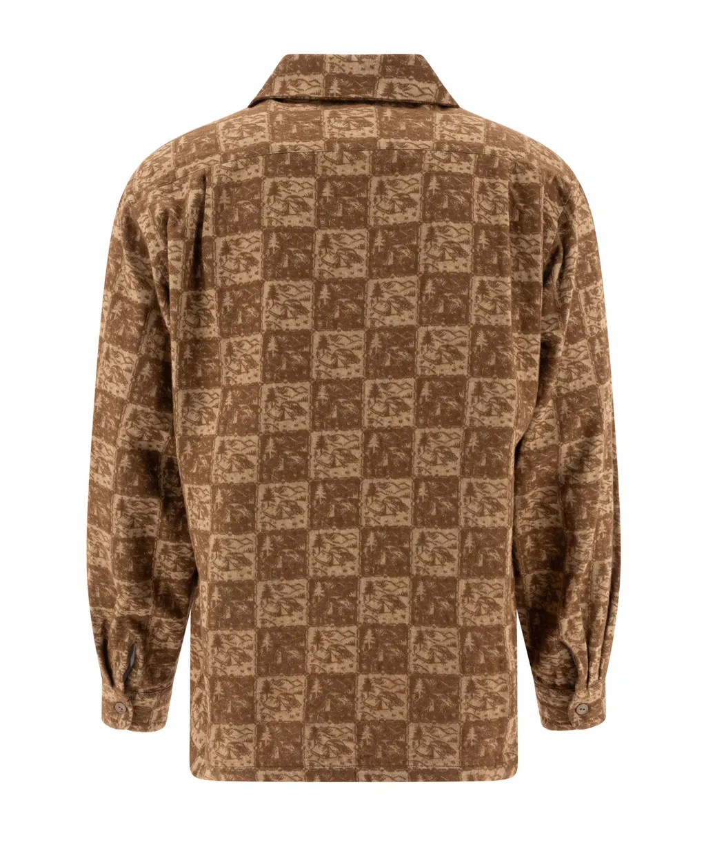 Checkerboard-Pattern Jacket