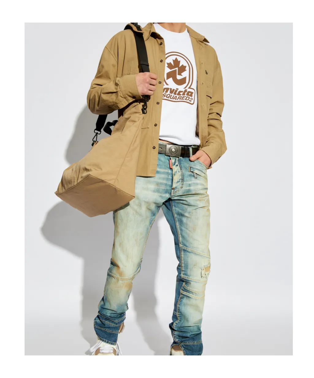 Dsquared2 Logo Printed Crewneck Sweatshirt