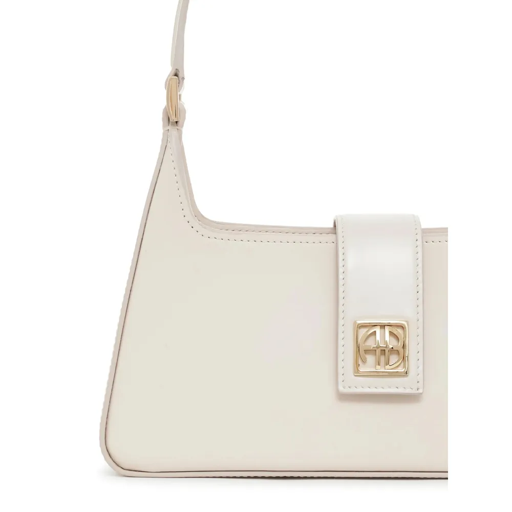 Anine Bing Lou Logo Plaque Shoulder Bag