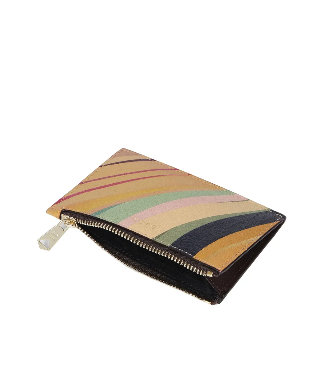 Paul Smith Dusky Swirl Small Zip-Fastening Purse