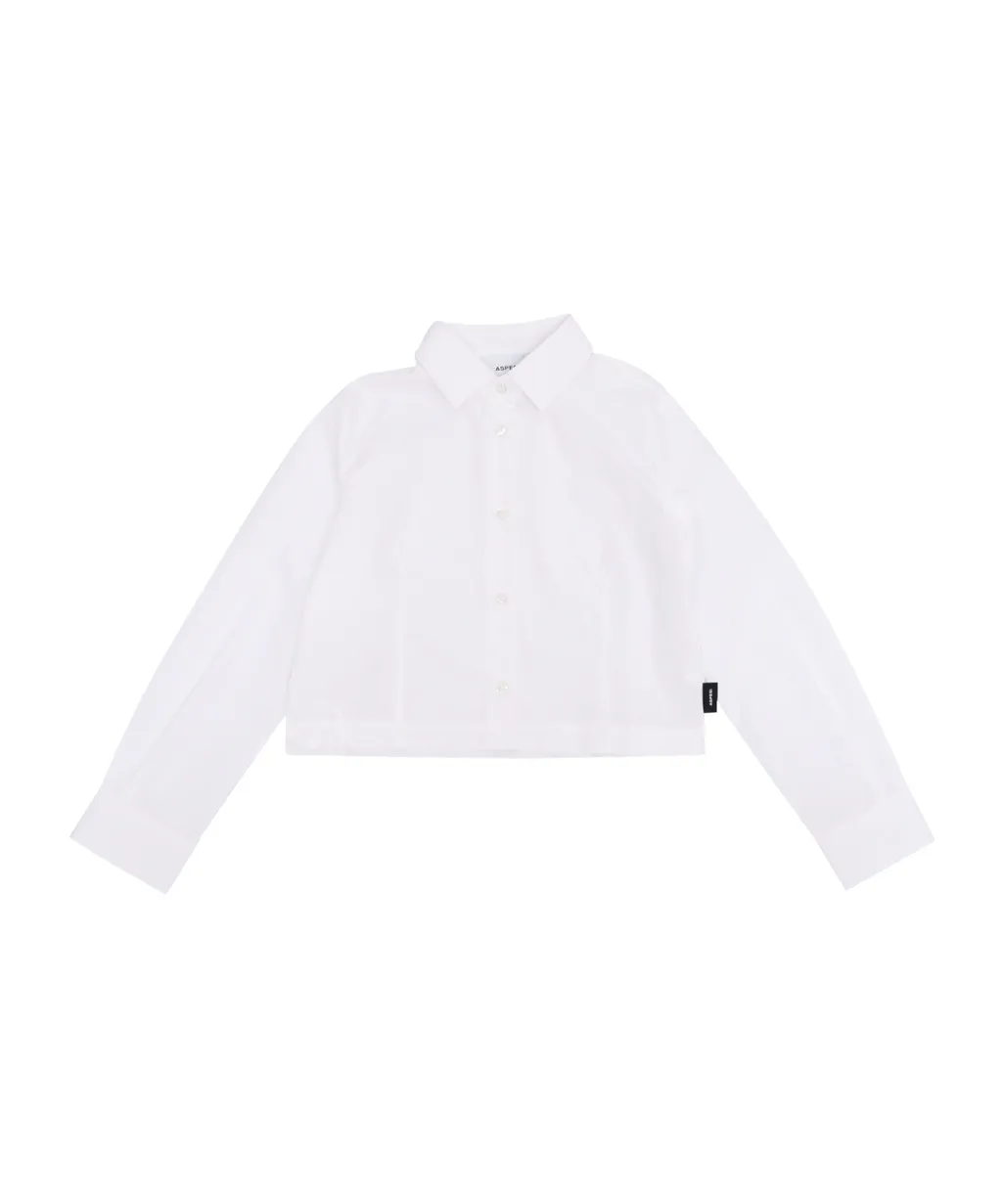 Aspesi Kids Straight Hem Shirt