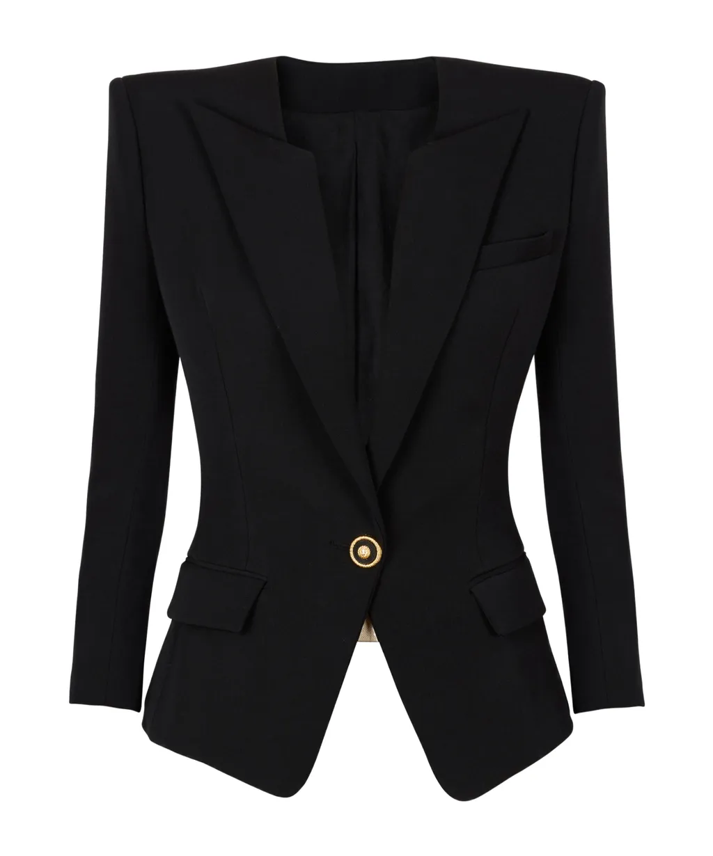Grain De Poudre 1-Button Jacket