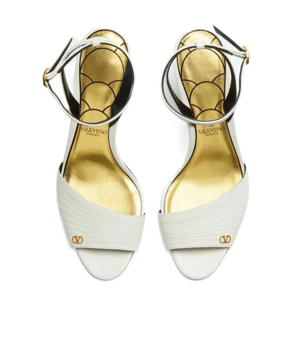 Valentino Ladycrush Ankle-Strap Sandals