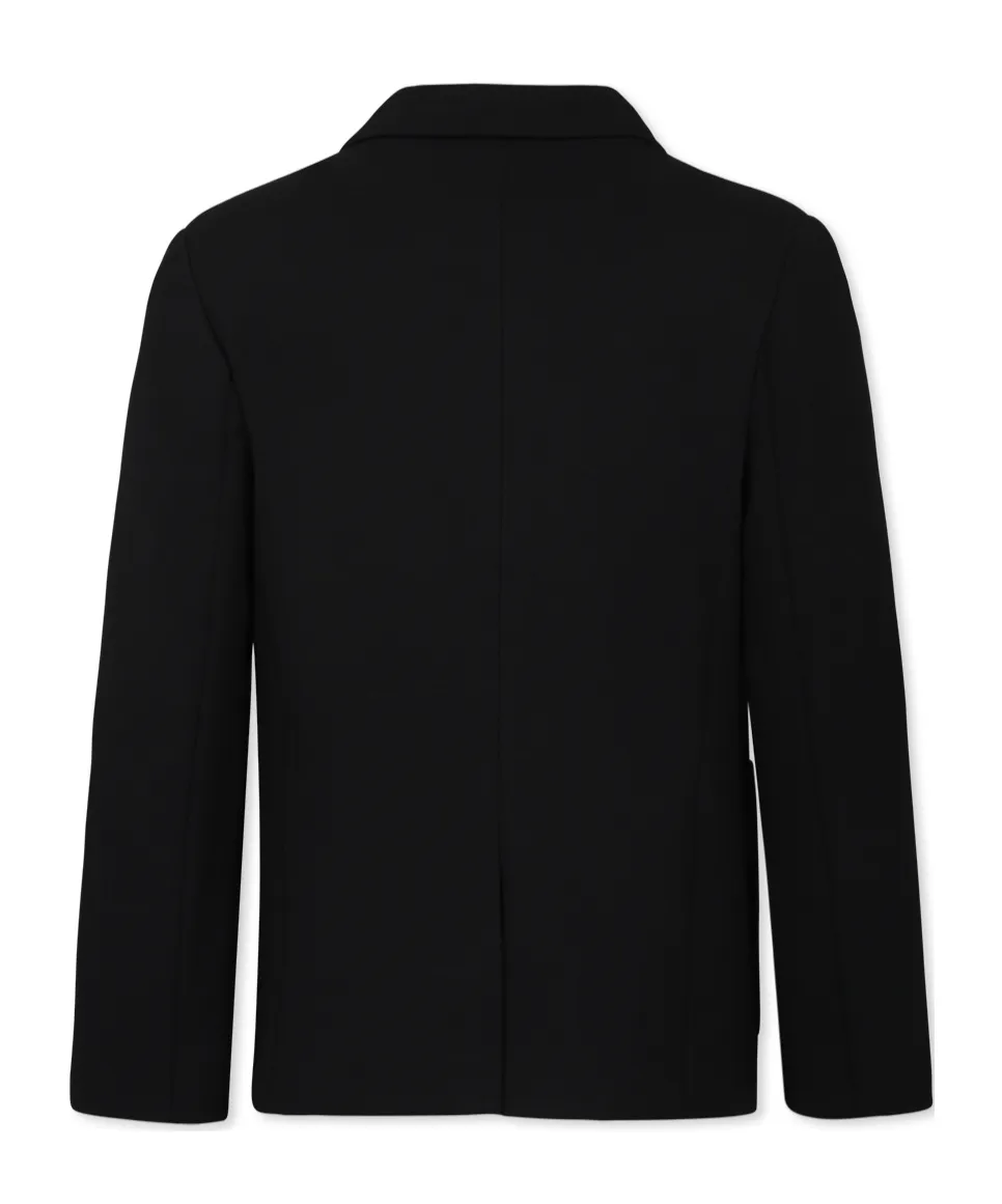 Givenchy Kids Single-Breasted Rear Slit Blazer