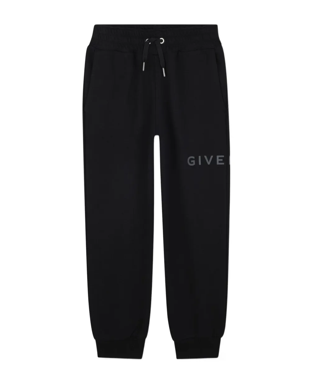 Givenchy Kids Elastic Waist Logo Pants