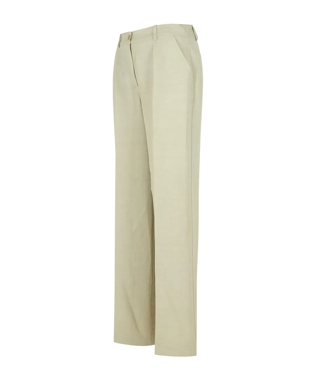 P.A.R.O.S.H. Pleat Straight-Leg Trousers