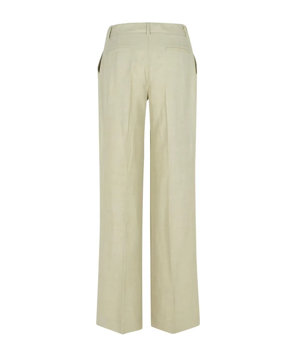 P.A.R.O.S.H. Pleat Straight-Leg Trousers
