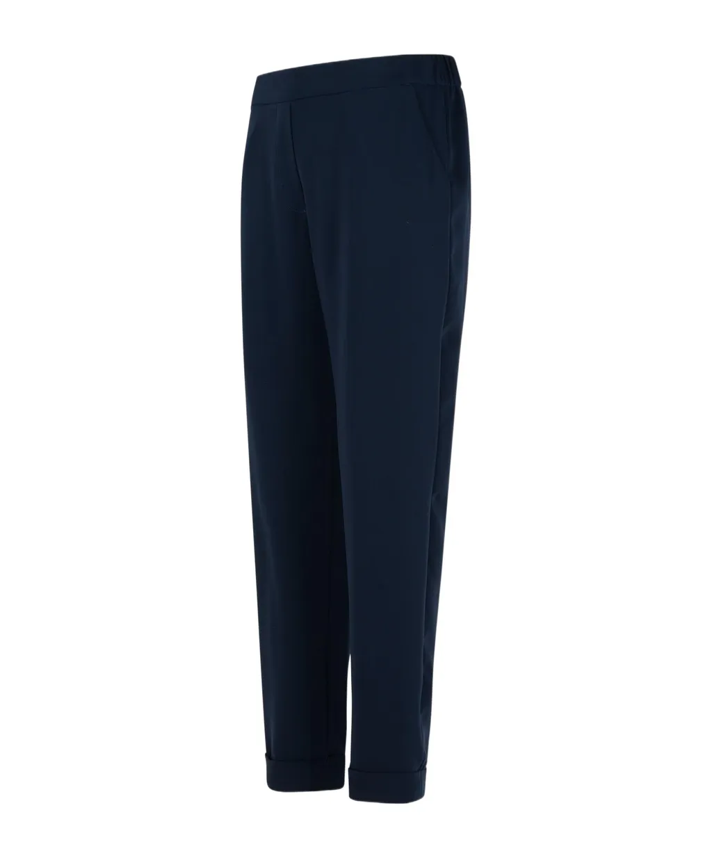 P.A.R.O.S.H. Mid-Waisted Tapered Trousers