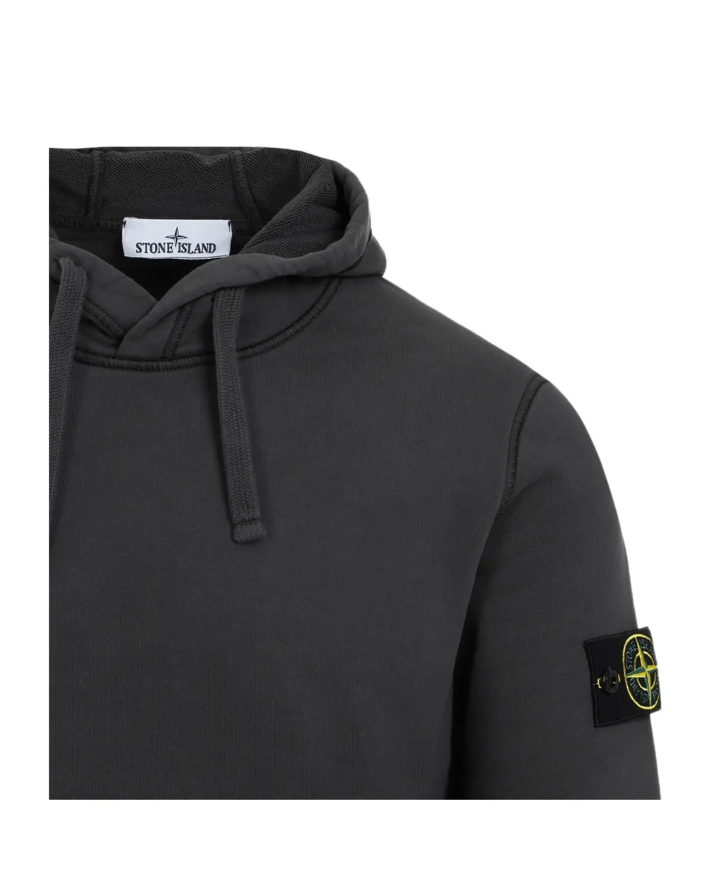 Stone Island Compass Patch Drawstring Hoodie