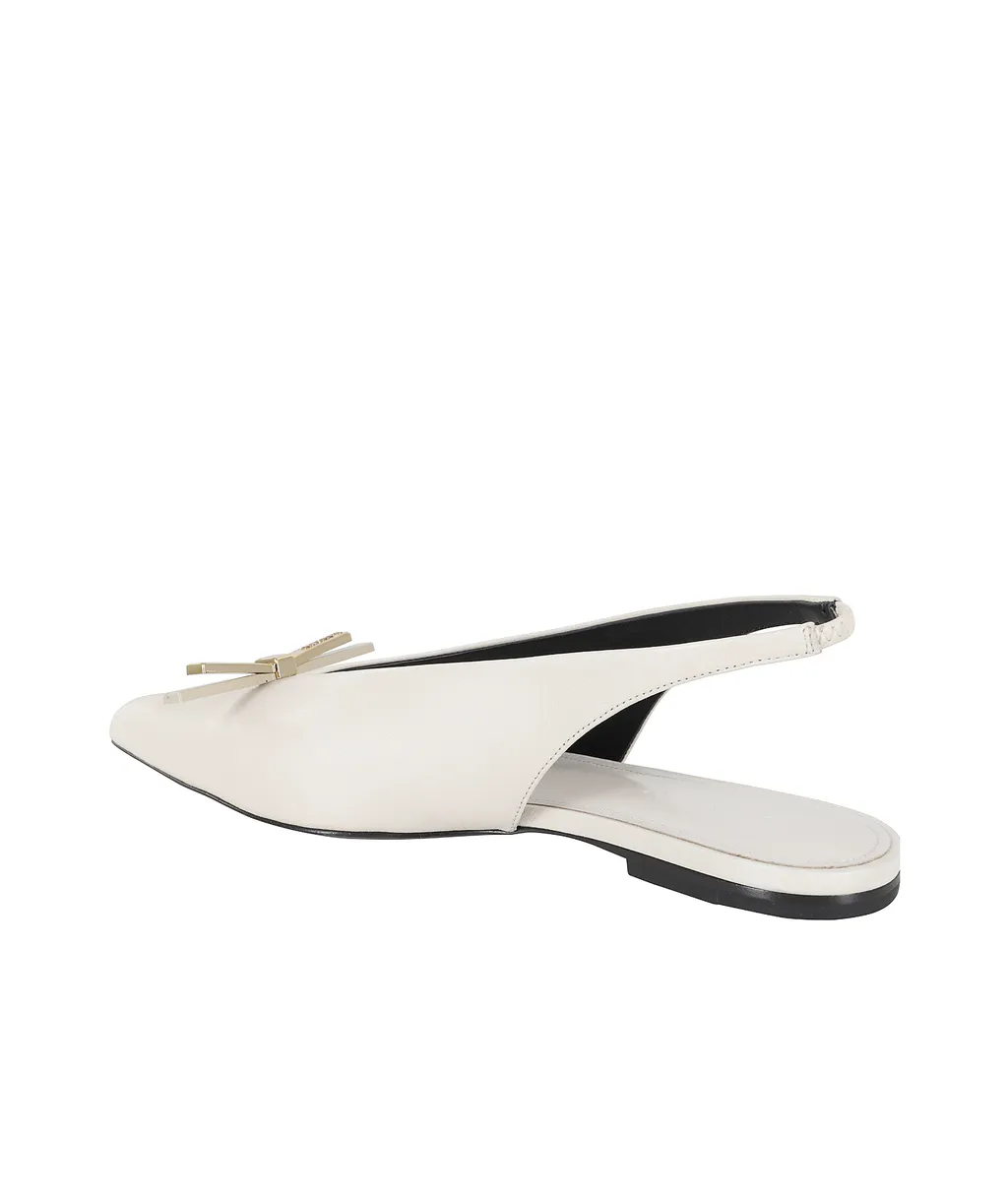 Half-Heeled Flat Sandals