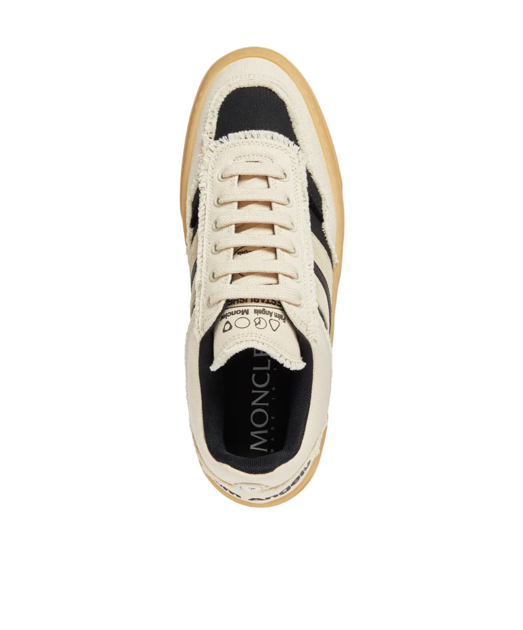 Moncler X Palm Angels Monaco2 Canvas & Suede Sneakers