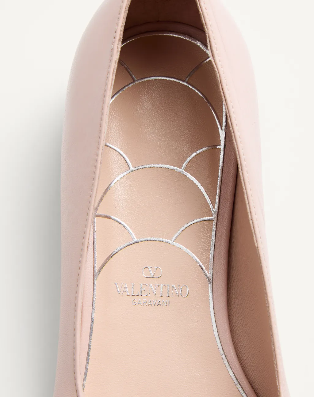 Valentino Preshoes Embellished Square Toe Ballet Flats
