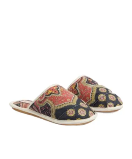 Valentino All-Over Patterned Slip-On Slides